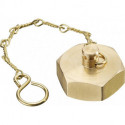 BOUCHONavec JOINT ET CHAINETTE POUR ROBINET DN20