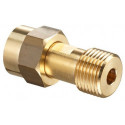 RACCORD EN LAITON POUR MANOMETRE DIFFERENTIEL