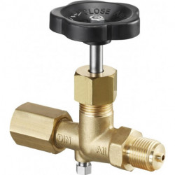 RobinetPOUR MANOMETRE ACIER / INOX 1/2 