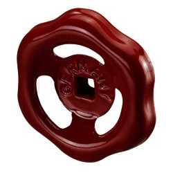 VOLANT, ROUGE, POUR VANNES ET RobinetEN BRONZE DN80-DN100