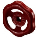 VOLANT, ROUGE, POUR VANNES ET RobinetEN BRONZE DN80-DN100