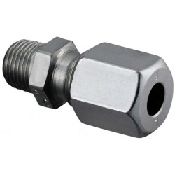RACCORD A BAGUE ACIER 3/8x10mm