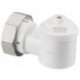 ADAPTATEUR D'ANGLE BLANC M30x1,5 / M30x1,5
