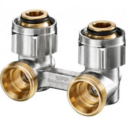 RACCORD MULTIFLEX SERIE F 3/4'' X 3/4'' EQUERRE