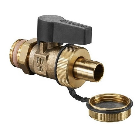 RobinetDE VID. ET DE REMPL. OPTIFLEX DN15, RACC.+BOUCH.LAITON
