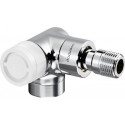 ROBINET D'ANGLE GAUCHE SERIE E, 1/2 , INOX, M30x1,5