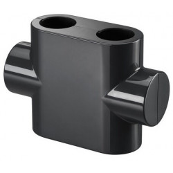 CACHE POUR MULTIBLOCK T DROIT EN FINITION ANTHRACITE