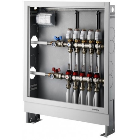 COFFRET EN ACIER A ENCASTRER L560 x H760/885 x P115/180mm