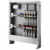 COFFRET EN ACIER A ENCASTRER L560 x H760/885 x P115/180mm
