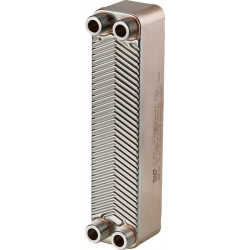 ECHANGEUR A PLAQUES POURREGUDIS W-HTU , 17 l/min, SOUDE Cu