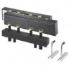 UNITE HYDRAULIQUE HYDROFIXX 2 CIRCUITS, DN20,avec ISOLATION