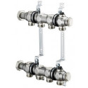 Distributeur Inox Multidis SH pour raccordement radiateur, G 3/4Z AG 2 cercles OVENTROP