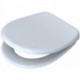 Abattant de WC V.I.P. NOUVEAU avec couvercle, avec soft close blanc PAGETTE