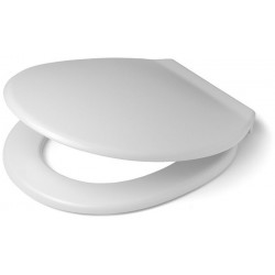 Abattant WC HIGHLINE EXCLUSIF avec couvercle, avec fermeture amortie, blanc PAGETTE