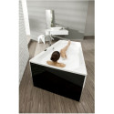 Baignoire trapézoïdale THASOS 1500x1000x490mm li we