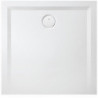 Receveur de douche en fonte minérale MUNA 1200x1200x30mm blanc