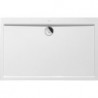 Subway, Receveurs de douche rectangulaires, 900 x 35 x 35 mm, Rectangulaire Blanc