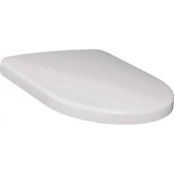 Architectura, Abattants de toilette, Ex Targa Architectura, charnières en acier inoxydable, En Duroplast Blanc