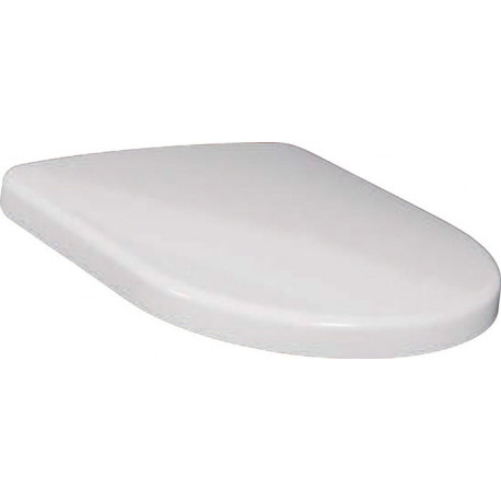 Architectura, Abattants de toilette, Ex Targa Architectura, charnières en acier inoxydable, En Duroplast Blanc
