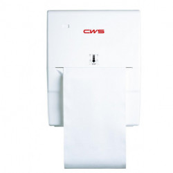 Distributeur de serviettes en coton HeavyDuty 102-er,avec serrure à cylindre blanc CWS