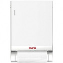 Distributeur de serviettes CWS Paradise Dry Slim.avec panneau. blanc