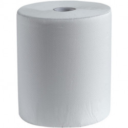 Papier rouleau 3 plis, 6 rouleaux de 100 m, largeur 22 cm blanc CWS