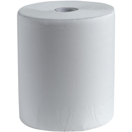 Papier rouleau 3 plis, 6 rouleaux de 100 m, largeur 22 cm blanc CWS