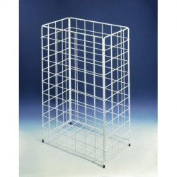 Corbeille à papier CWS blanc 410x250x620mm ca. 60 l