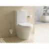 WC au sol MH profond, sans bride blanc, sortie horizontale TOTO
