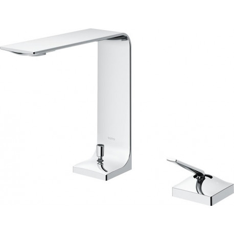 Mitigeur lavabo 2 trous ZL saillie 144 mm, hauteur 174 mm chromé TOTO