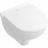 O.novo, Cuvette à fond creux, 360 x 490 mm, modèle suspendu, sortie horizontale, En porcelaine sanitaire, NF Blanc