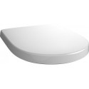 O.novo, Abattants de toilette, à charnières QuickRelease et SoftClosing, charnières en acier inoxydable, En Duroplast, NF Blanc