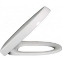 Architectura, Abattants de toilette Compact, Ex Targa Architectura, à charnières QuickRelease et SoftClosing, charnières en acier inoxydable, En Duroplast Blanc