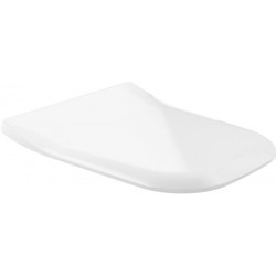 Joyce, Abattants de toilette SlimSeat, à charnières QuickRelease et SoftClosing, charnières en acier inoxydable, En Duroplast Blanc