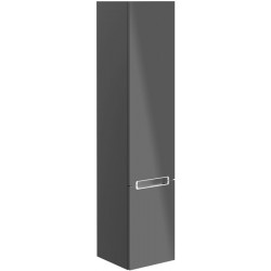 Armoires de salle de bains, 350 x 1650 x 370 mm, modèle suspendu, En bois White Matt