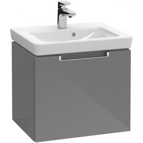 Meubles sous vasque, 440 x 420 x 352 mm, modèle suspendu, En bois Glossy White