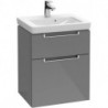 Meubles sous vasque, 440 x 590 x 352 mm, modèle suspendu, En bois Glossy White