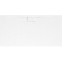 Architectura, Receveurs de douche rectangulaires, 750 x 15 x 16 mm, Rectangulaire, MetalRim Blanc