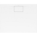 Architectura, Receveurs de douche rectangulaires, 700 x 48 x 13 mm, Rectangulaire, incl. antidérapant (VILBOGRIP), MetalRim Blanc