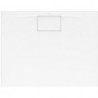 Architectura, Receveurs de douche rectangulaires, 700 x 48 x 13 mm, Rectangulaire, incl. antidérapant (VILBOGRIP), MetalRim Blanc