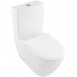 Cuvette Subway 2.0370 x 700 mm, DirectFlush, modèle sur pied, pour installation près du mur, sortie horizontale, sortie verticale possibleavec coude vario, En porcelaine sanitaire Blanc CeramicPlus