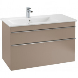 Meubles sous vasque, 953 x 590 x 502 mm, modèle suspendu, En bois White Matt