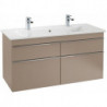 Meubles sous vasque, 1153 x 590 x 502 mm, modèle suspendu, En bois White Matt