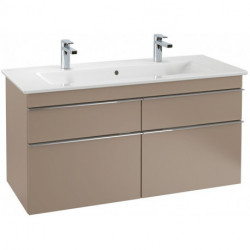 Meubles sous vasque, 1153 x 590 x 502 mm, modèle suspendu, En bois Glossy White