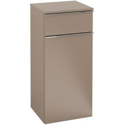 Venticello, Armoires de salle de bains, 404 x 866 x 372 mm, modèle suspendu, En bois Glossy White