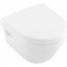 Architectura, Cuvette à fond creux, 350 x 480 mm, Rond, DirectFlush, modèle suspendu, sortie horizontale, En porcelaine sanitaire Blanc CeramicPlus