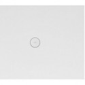 Subway Infinity, Receveurs de douche, 1100 x 900 x 40 mm, Rectangulaire, en céramique, Ces receveurs de douche sont découpés sur le côté court. A installeravec leur côté découpé (non émaillé) contre le mur Blanc