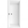 Système Balnéo, Squaro Edge 12, Baignoire, UBQ160SQE2DV, Rectangulaire, Quaryl®, 1600 x 750 mm, blanc, Combipool Comfort (CC), 
