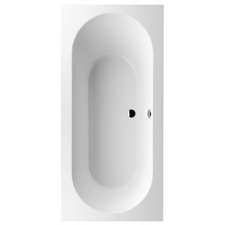 Système Balnéo, Oberon, Baignoire, UBQ199OBE2V, Rectangulaire, Quaryl®, 1900 x 900 mm, blanc, Combipool Comfort (CC), 