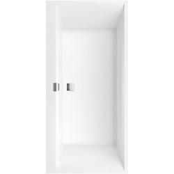 Système Balnéo, Squaro Edge 12, Baignoire, UBQ190SQE2DV, Rectangulaire, Quaryl®, 1900 x 900 mm, blanc, Special Combipool Active (AP), 